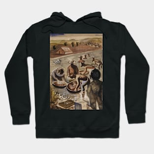 garimpeiros no rio - Candido Portinari Hoodie